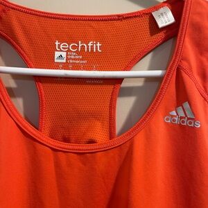 Adidas Techfit Orange Performance Tank